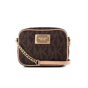 Michael Kors Jet Set Crossbody - Brown